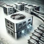 "Smart USB hubs with active cooling showcased by Acer for enhanced connectivity and performance"